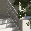 Balustrada inox, 4-5 trepte Vivatechnix, Inaltime 1060 mm, lungime 1200 mm, pozitii reglabile, accesorii prindere