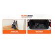 Home trainer magnetic, Cadru din otel, 550 x 470 x 405 mm, pentru roti 26”-29”, Negru, max 120 kg