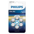 Set 6 Baterii auditive zinc aer Philips ZA675