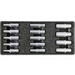 Dulap cu 6 sertare si 177 scule, dimensiune 770x458x901 mm, Crom Vanadiu