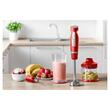 Set blender de mana, Rosu, 1000 W, zdrobitor gheata, mod turbo, recipient 700/500 ml