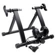 Home trainer magnetic, Cadru din otel, 550 x 470 x 405 mm, pentru roti 26”-29”, Negru, max 120 kg