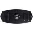 Placa de echilibru oscilanta, Lemn multistrat, max 200 kg, Negru, reabilitare, yoga si pilates, 780 x 350 x 18 mm