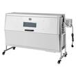 Gratar pe carbune cu rotisor electric 38 W, Inox, Capac, 4 x roti, Capacitate max 60 kg