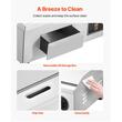 Plita electrica, Plancha Inox 2800 W, suprafata de gatit Neteda 450 x 300 mm, control reglabil al temperaturii 50-300°C