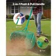 Distribuitor compost, Latime 67 cm, reglabil inaltime, Otel, capacitate 70 l, Verde