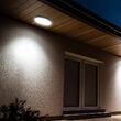 Plafoniera led rotunda pentru exterior/interior, 36 W, lumina rece 6500K, 3820 lm, dimensiune 350 x 61 mm, IP44, Negru