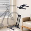 Set 2 x Suport pliabil pentru mountain bike, compatibil cu diametrele roților de 508-737 mm, Otel, Negru
