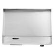 Plita electrica, Plancha Inox 3200 W, suprafata de gatit 535 x 300 mm, Grosime placa 8 mm, 2 spatule, 2 perii