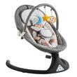 Leagan electric multifunctional pentru bebelusi, Telecomanda, 5 viteze, 3 unghiuri reglabile, Pliabil, 10 Melodii
