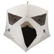 Cort instant pop-up, 229x229 cm, Inaltime 212 cm, 4 persoane, ferestre ventilatie, Bej