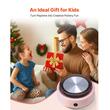 Mini Roata de olarit pentru copii, Diametru 158 mm, 30W, Roz, 0-140rpm