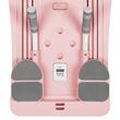 Placa pilates multifunctionala 9 in 1, max 150 kg, 2 manere flotari, 2 extensii, 4 cotiere, genunchiere, contor, Roz