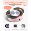 Mini Roata de olarit pentru copii, Diametru 158 mm, 30W, Roz, 0-140rpm