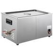 Aparat de curatat cu ultrasunete, Capacitate 30 l, 600 W, frecventa dubla 28/40 kHz, Inox, Panou digital