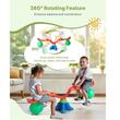 Balansoar pentru copii, 2 locuri, PE, Rotatie 360 grade, Capacitate max. 50 kg