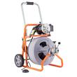 Sarpe pentru desfundat tevi, Electric, Profesional, 8 x capete taiere, 400 W, Lungime 23 m, Diametru 1/2 inch