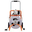 Sarpe pentru desfundat tevi, Electric, Profesional, 8 x capete taiere, 400 W, Lungime 23 m, Diametru 1/2 inch