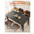 Masa de bucatarie Vivatechnix MDF, 1600x800x15 mm, Maro, 4-6 persoane