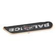 Placa de echilibru oscilanta, Lemn multistrat, max 200 kg, Negru, reabilitare, yoga si pilates, 700 x 240 x 95 mm