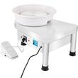 Roata de olarit profesionala electrica, cu pedala, 280 W, diametru placa 25 cm, 0-300 rpm, 8 accesorii incluse
