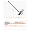 Aerator manual pentru gazon, latime lucru 53 cm, 33 x tepi otel