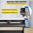 Plotter de taiat vinil, Latime taiere 1280mm, viteza de taiere 20-800 mm/s, Windows XP/Vista/7/8/10, Software Signmaster