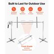 Rotisor electric, 8 x niveluri inaltime, Inox, Capacitate max 60 kg, 8 x niveluri de inaltime