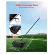 Aerator manual pentru gazon, latime lucru 53 cm, 33 x tepi otel