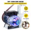 Slefuitor profesional de banc cu banda, 1500 W, 0-2800 rpm, masa reglabila, Otel