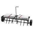 Aerator manual remorcabil pentru gazon, latime lucru 122 cm, carlig universal