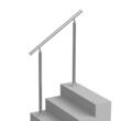 Balustrada inox, 2-3 trepte Vivatechnix, 1000 x 87 x 1060 mm, Unghi reglabil 0° - 45°, accesorii prindere