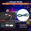 Kit alarma cu microfon pentru auto, 200 W, 125 dB, 18 x tonuri, 12 V DC, difuzor PA