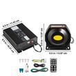Kit alarma cu microfon pentru auto, 200 W, 125 dB, 18 x tonuri, 12 V DC, difuzor PA