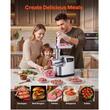 Masina de tocat carne, 700 W, 3 x site, 3 x Accesoriu carnati, 2.3 kg/min