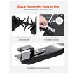 Aerator manual remorcabil pentru gazon, latime lucru 122 cm, carlig universal