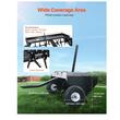 Aerator manual remorcabil pentru gazon, latime lucru 122 cm, carlig universal