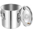Cazan pentru distilat alcool, Inox/Cupru, Capacitate 19 l, manometru, termometru incorporat