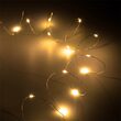 Instalatie luminoasa 50 mini led-uri, Alb cald, lungime 5.2 m, IP20, 3 x baterii AA