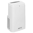 Aparat de aer conditionat, Portabil, 12000 BTU/h, 2 viteze, Telecomanda, Alb, functie de racire, dezumidifcare, ventilator