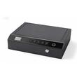 Caseta pentru 2 x pistoale si 2 x incarcatoare, Otel, Iluminare automata, Bluetooth, cheie, cifru, amprenta