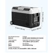 Lada frigorifica profesionala cu compresor, 35 l, Troller, DC 12/24V AC100-240V, aplicatie Smart