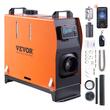 Incalzitor stationar, Sirocou diesel Vevor All-in-One Bluetooth, 8kW, alimentare 12V DC, Telecomanda, consum 0.16-0.62 l/h, Rezervor 5 l