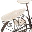 Suport pentru flori in forma de bicicleta Vintage, 5 rafturi, dimensiune 92x46x65 cm