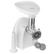 Masina de tocat carne cu accesorii carnati 1500 W, Alb, 3 site, 2 viteze, accesoriu de ras