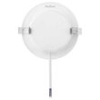 Plafoniera led, 620 lm, 6 W, 4000K, dimensiune 118 x 25.5 mm, incastrabila, IP20, Alba