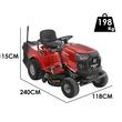 Tractoras de tuns iarba Troy Bilt ThorX 679 Twin, 22 CP, latime taiere 105 cm, Inaltime 30-95 mm, Transmisie hidrostatica
