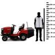 Tractoras de tuns iarba Troy Bilt ThorX 679 Twin, 22 CP, latime taiere 105 cm, Inaltime 30-95 mm, Transmisie hidrostatica