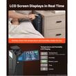 Caseta pentru 1 x pistoale si 1 x incarcatoare, Otel, Iluminare automata, Bluetooth, cheie, cifru, amprenta