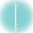 Calorifer electric pentru baie, fixare perete, 500 W, IP24, 54 x 98 x 9.2 cm, Alb, LCD, Temporizator